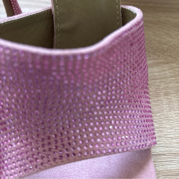 White Fox Boutique Pink Glitter Heels - Picture 5 of 5